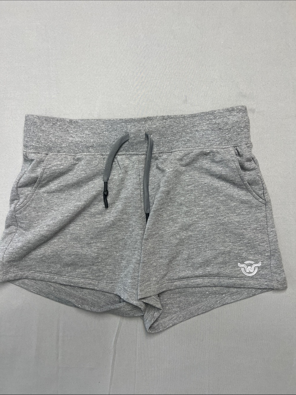 Moosejaw Light Heather Gray Women's Athletic Drawstring Shorts